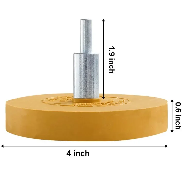 60pcs-carton SATC 88mm Decal Remover Eraser Wheel Rubber