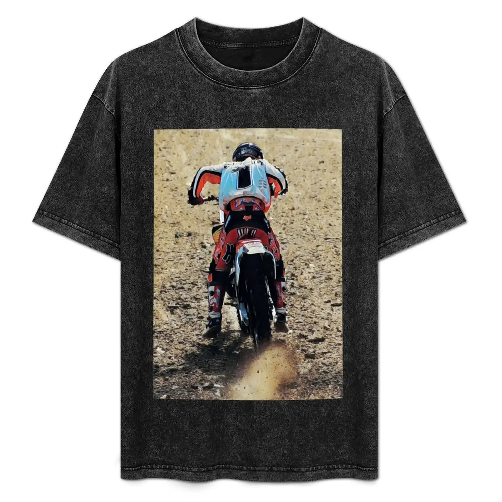 

Jeremy McGrath T-Shirt man clothes sports fans cotton man t-shirts Short sleeve tee men