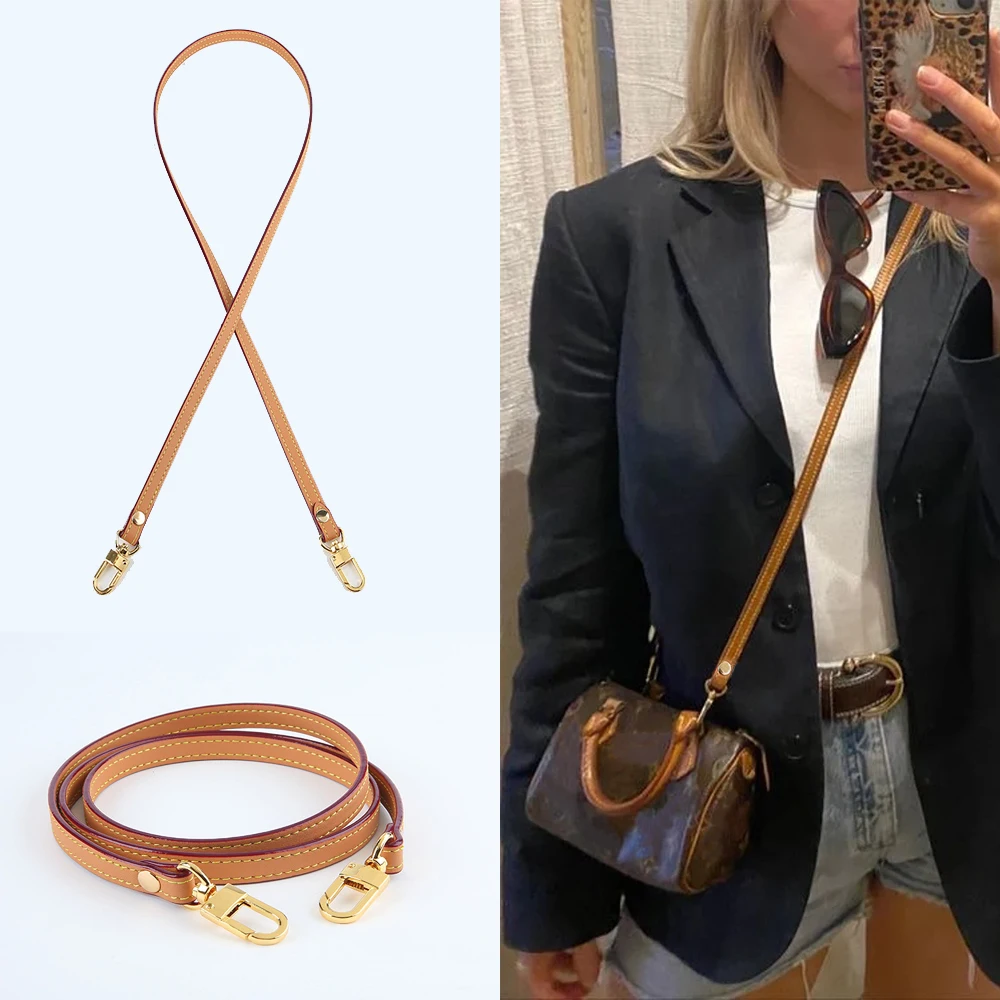 Rindsleder-Taschenriemen für Damenhandtaschen, Schulterriemen, Crossbody-Taschenriemen, Ersatzriemen für Taschenzubehör