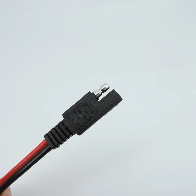 14AWG 36CM 2Pin SAE Quick Disconnect Plug to Battery Alligator Clips Cable Clamps Connectors Cord M20