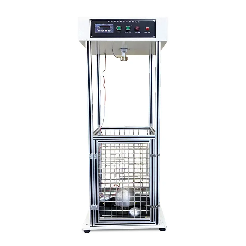 

Helmet impact resistance puncture tester, helmet impact resistance testing device