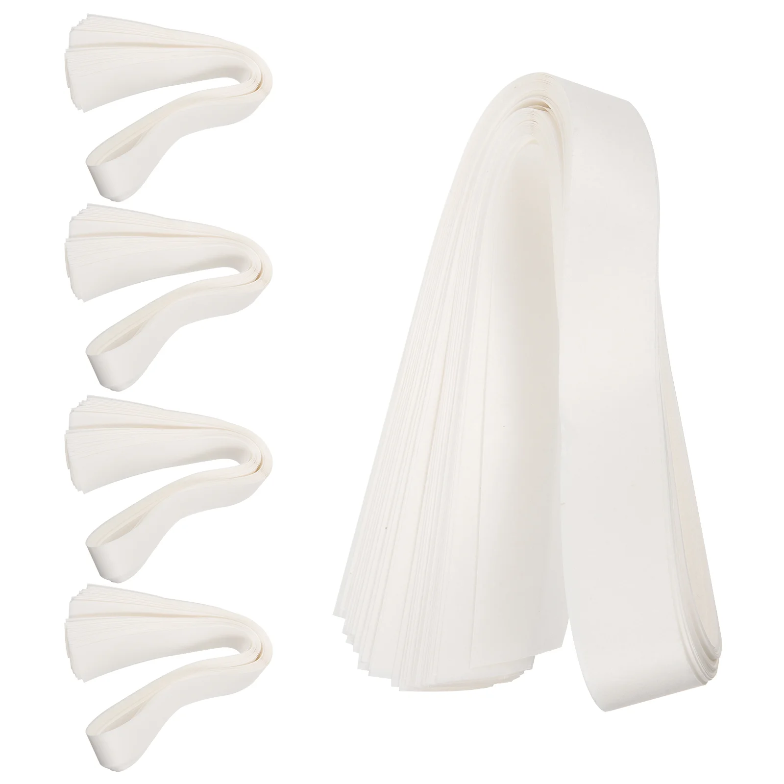 200 Pcs White Banknote Paper Strips 5 Rolls x 40 Strips Each Wrapping Bands Money ganizer for Cash Currency Straps Money Bands