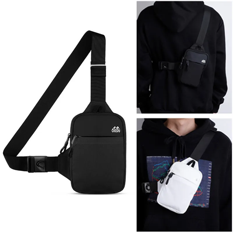 

Mens Shoulder Bag Nylon Luxury Fashion Men Chest Bag Man Sling Crossbody Bag for Male New Casual Handbag Mini Travel Phone Bags