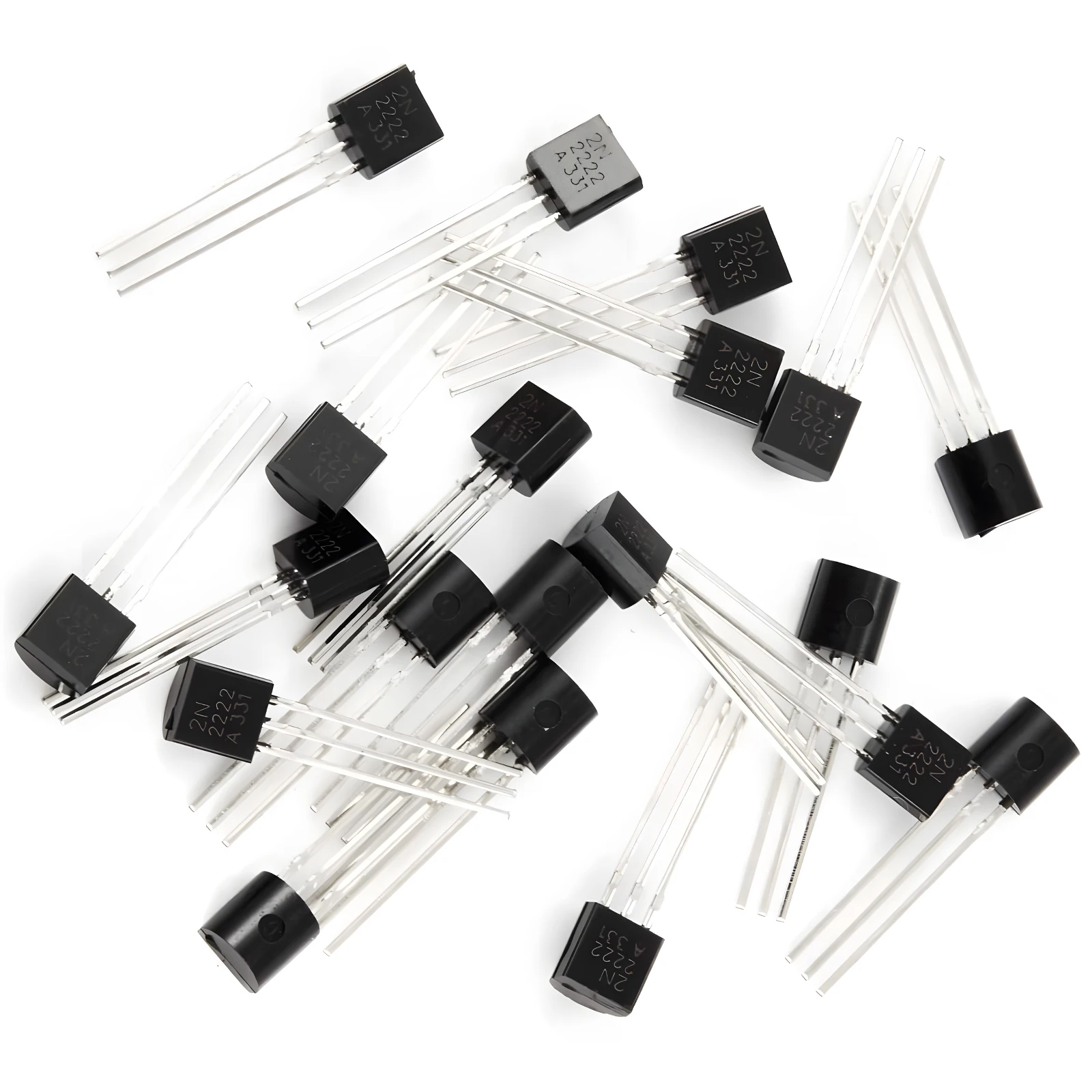 200pcs  BJT Transistor Kit Bipolar Power Transistors A1015 BC327 BC337 C1815 S8050 S8850 2N2222 2N2907 2N3904 2N3906 PNP NPN