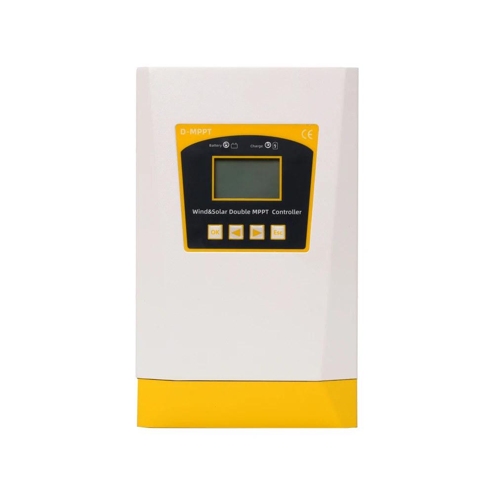 Imagem -03 - Vento Solar Híbrido Controlador de Carga Controlador Híbrido com Carga de Despejo e Bluetooth 1200w 12v 24v 48v 2400w