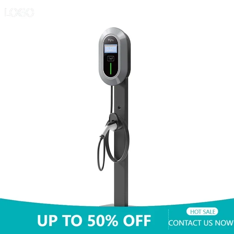 60kw New DC EV Charger Charging Station GB/T CCS2 CHAdeMo Connector OCPP 1.6J Best EV Chargers with Advertising Screen Price