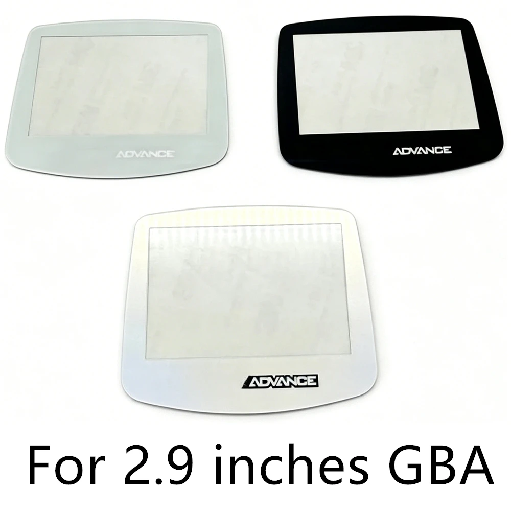 Image of 2,9 Zoll gehärteter Glas-Bildschirmspiegel für GBA Game Boy Advance LCD-Linse, mehrfarbig, Reparatur-Mod-Zubehör