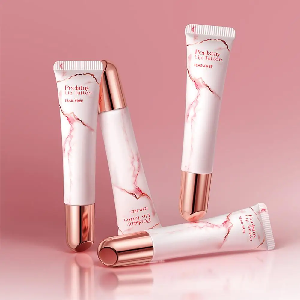 Velvet Matte Non-stick Cup Gentle Nourishing Peel-off Lip Gloss Peelstay Lip Tattoo TEAR-FREE Color-locking Tear-pull Lip Glaze