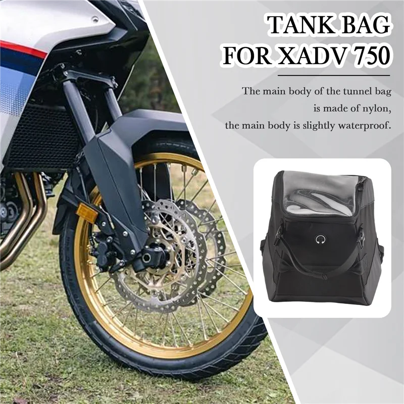 A11M-Motorcycle Scooter Tunnel Tank Bag For Honda XADV 750 X-ADV 750 FORZA750 NSS750 Accessories Xadv750 Storage Bags