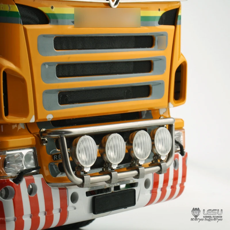

LESU Metal Headlight S-1253-B for DIY Tamiyay 1/14 RC Tractor Truck Model Dumper Remote Control Toys Car TH11487