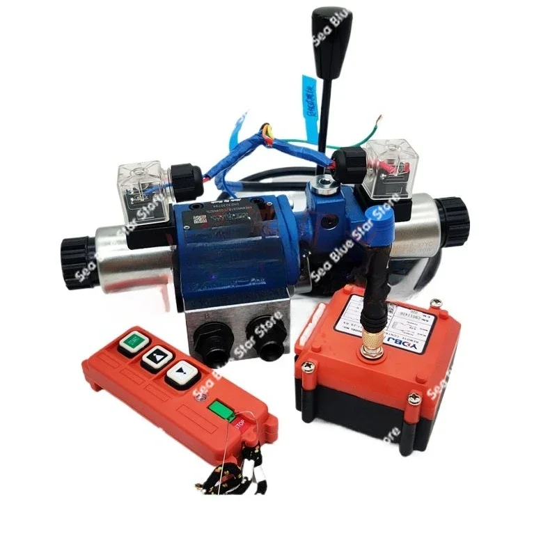 Remote Control Hydraulic and Electronic Control Valve 6-diameter One-way Electronic Control Distributor Agricultural Machinery
