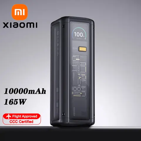 XIAOMI Power Bank 25000mAh 212W PD3.1,3‑Port Fast Charge,3C Certified,Portable External For iphone 16 15 14 13 pro Laptop Tablet
