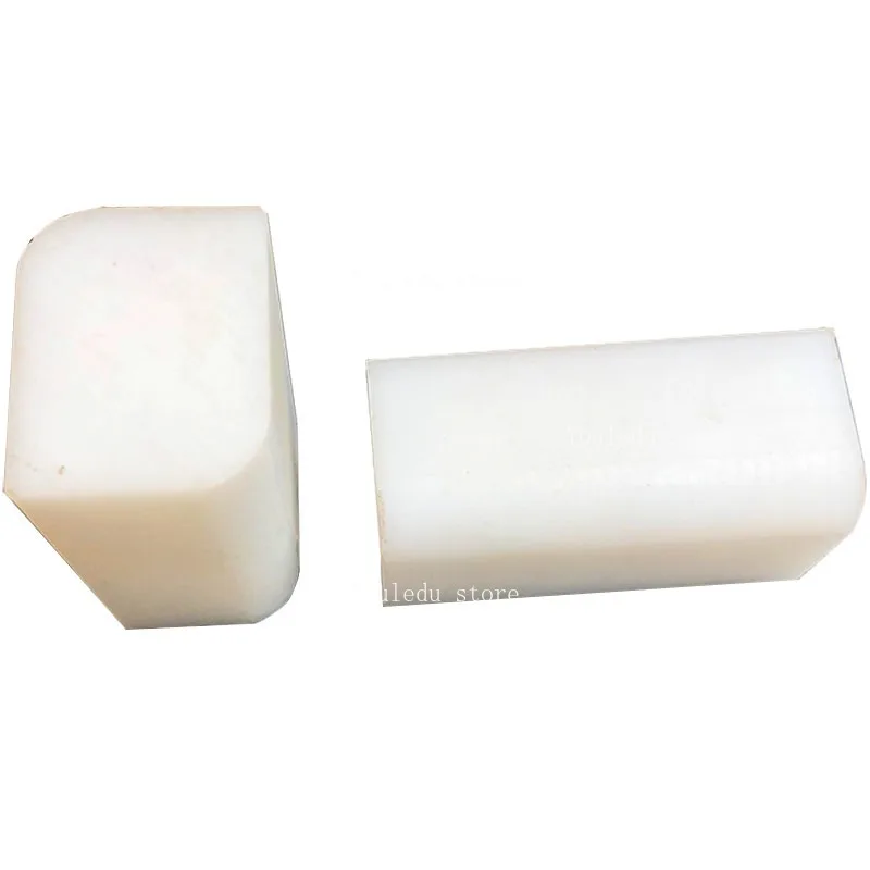 Suitable for double column four column lifting slider, plastic block lifting accessories, lifting nylon white pad