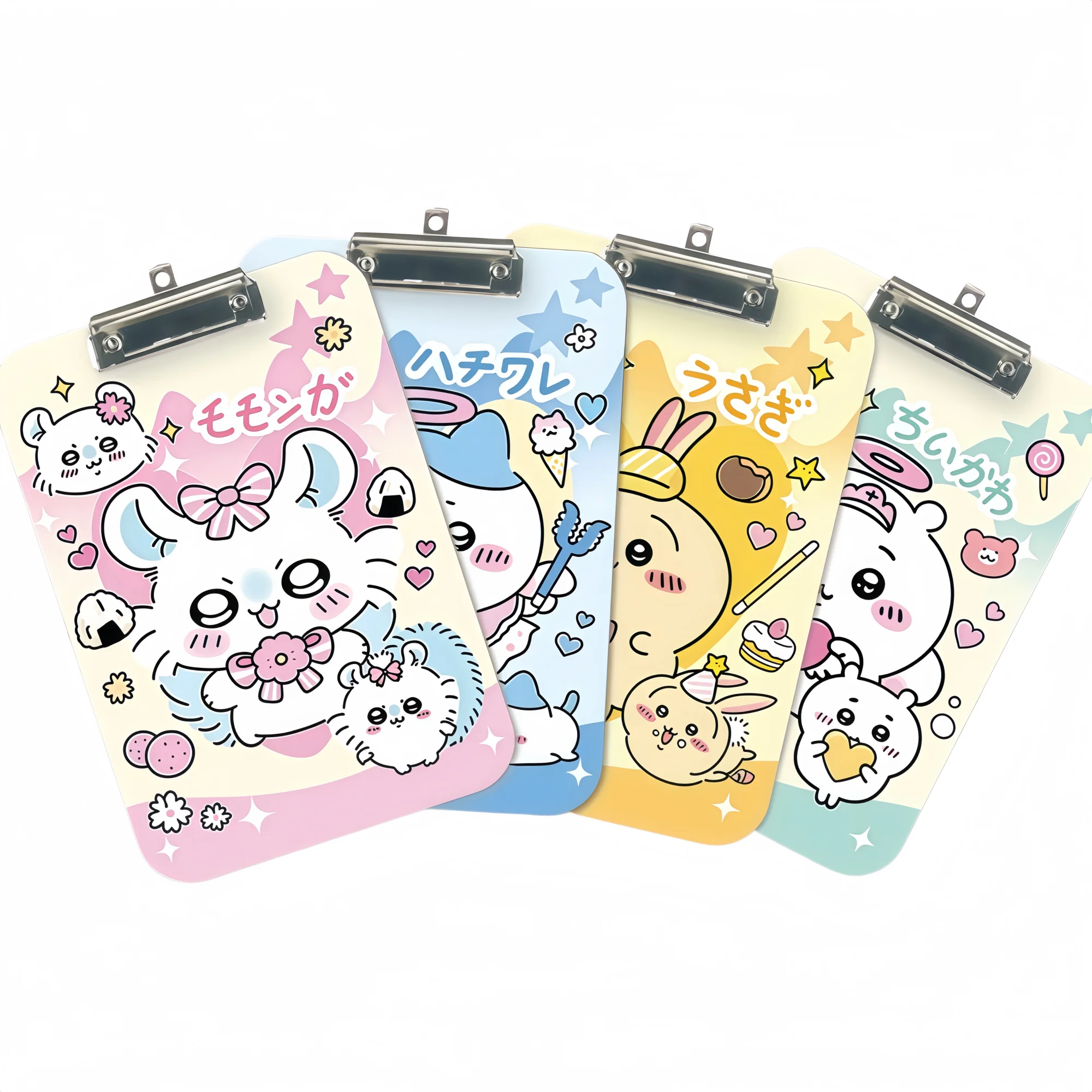 Chiikawa Hachiware Usagi Momonga A4 Clipboard Folder For Student Writing Exam Paper Document Organizer Stationery