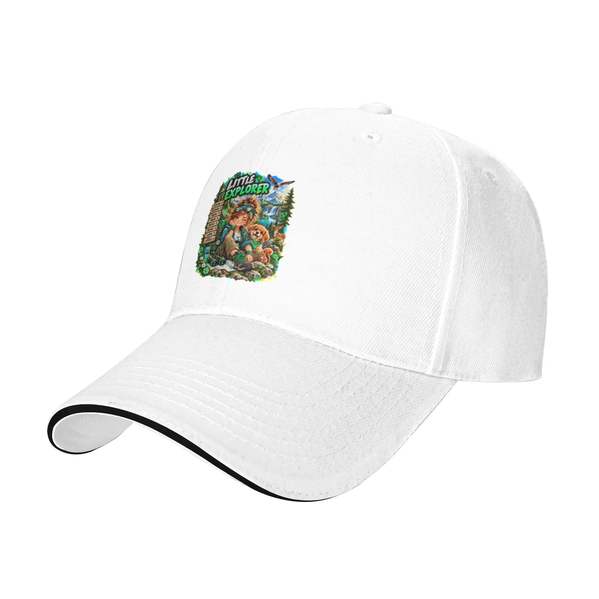 Little Explorer   Adventure Awaits Gift For Children Men Women A Baseball Cap Hat