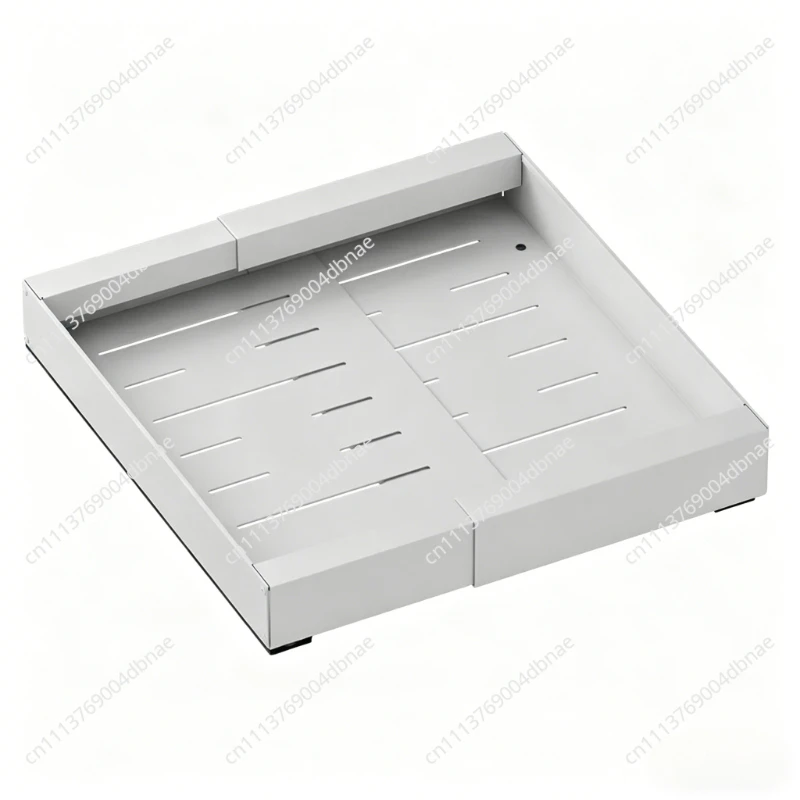 Suitable for Kitchen Pull-out Rack Retractable Slide Rail in Cabinet Drawer forDishes,Pots and PansStorage Rack Seasoning Basket