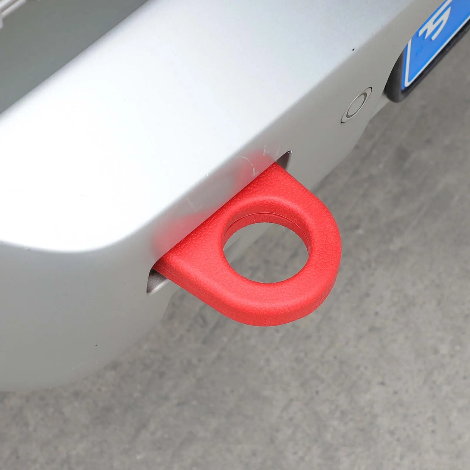 لاند روفر ديفندر 90 110 130 2020-2025 المطاط الأسود سيارة الخلفي مقطورة حلقة واقية اكسسوارات السيارات الخارجية 2 قطعة #5