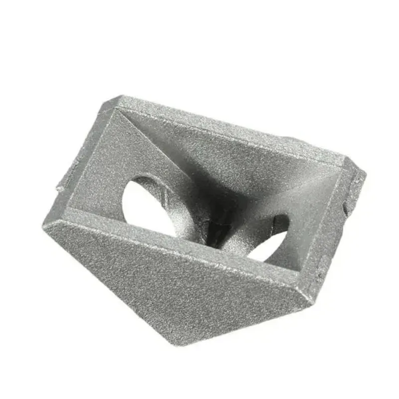10/20/25pcs Aluminum 2020 Corner Bracket Fittings 20x20x17mm Corner Angle Bracket for Connector Aluminium Profile CNC Router