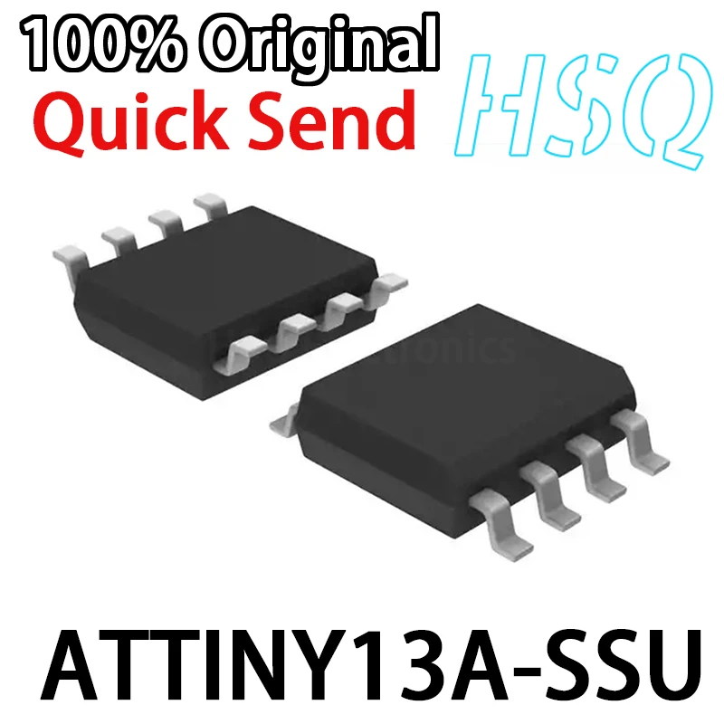 

5 шт., новая оригинальная деталь, ATTINY13A SOP-8, патч, микроконтроллер IC