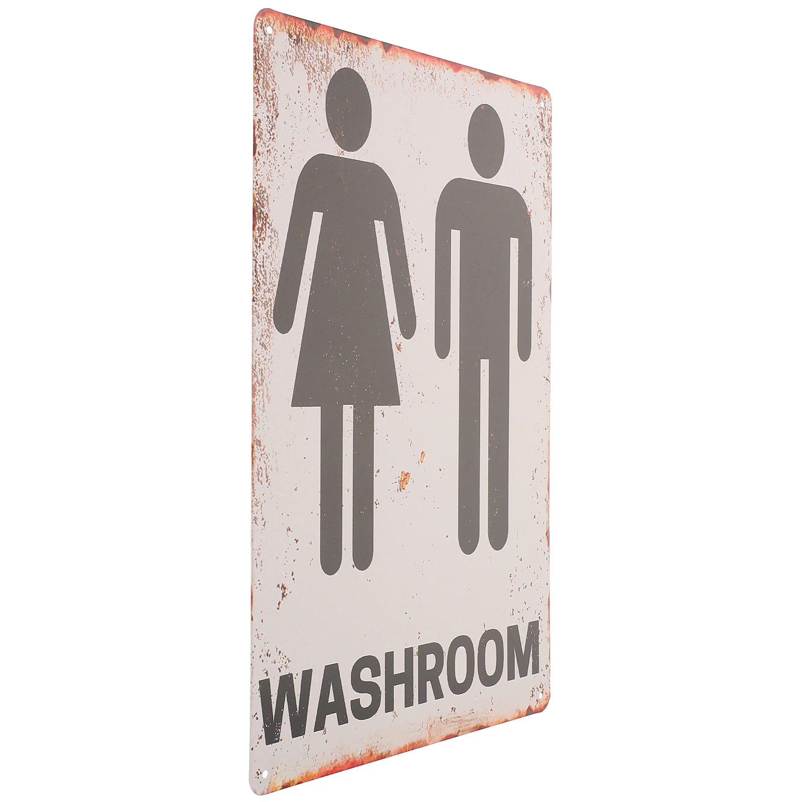 

Iron Painted Signs Home Bathroom Decor Vintage Tin Wall Cute Posters Metal Accessories Retro Style Room Stickers