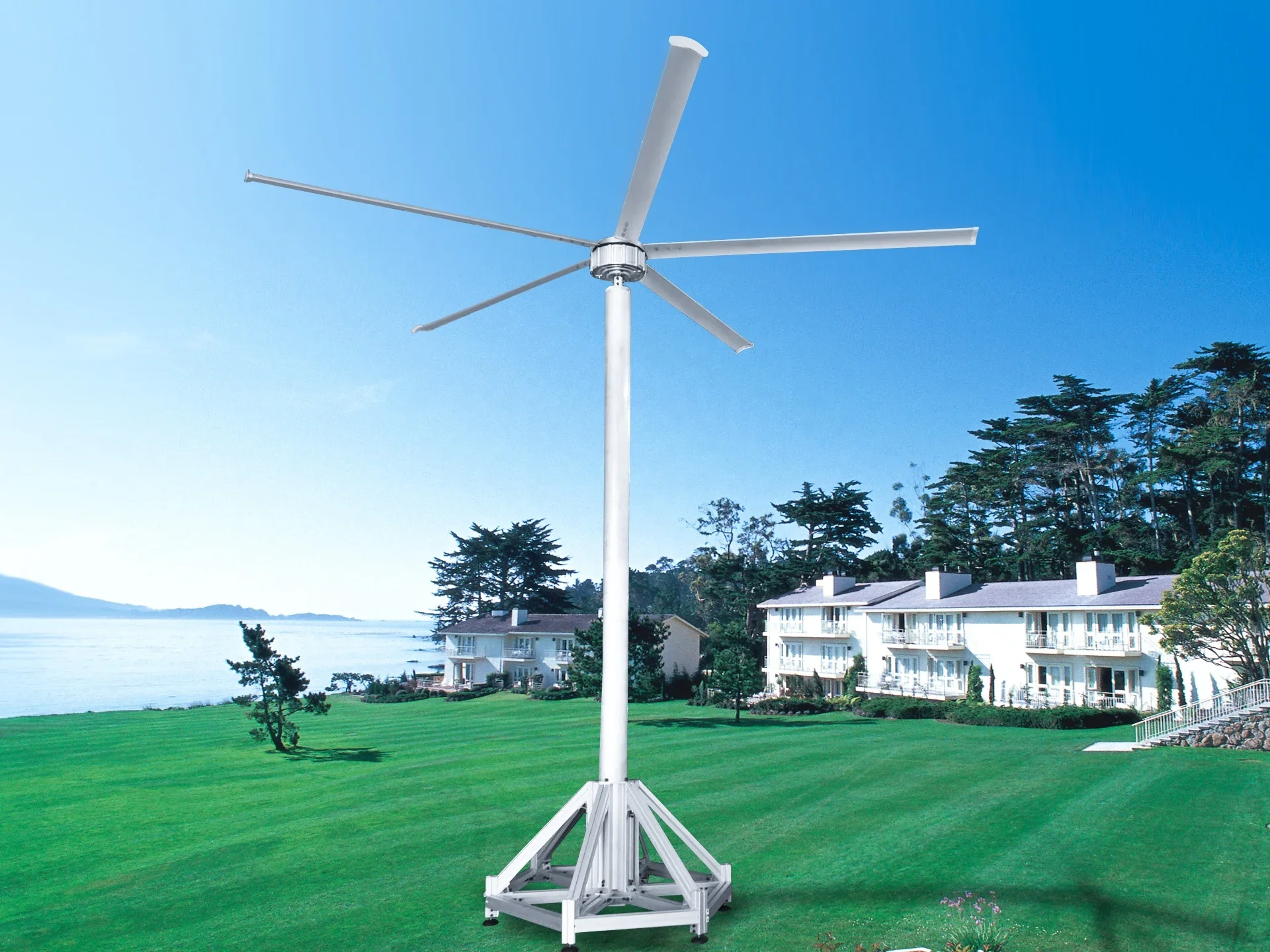 3.6m Brushless Outdoor HVLS Fan  FREE Standing
