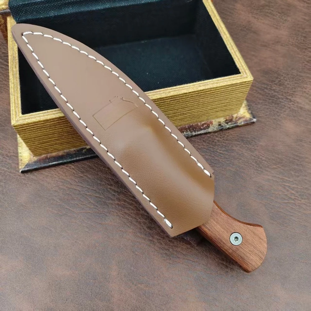 Faca reta portátil para pesca - Camping Cooking Knife With Sheath avaliação e preço