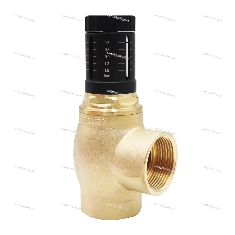 Differential Pressure Bypass Valve, Two-supply All-copper Valve Visually Adjustable