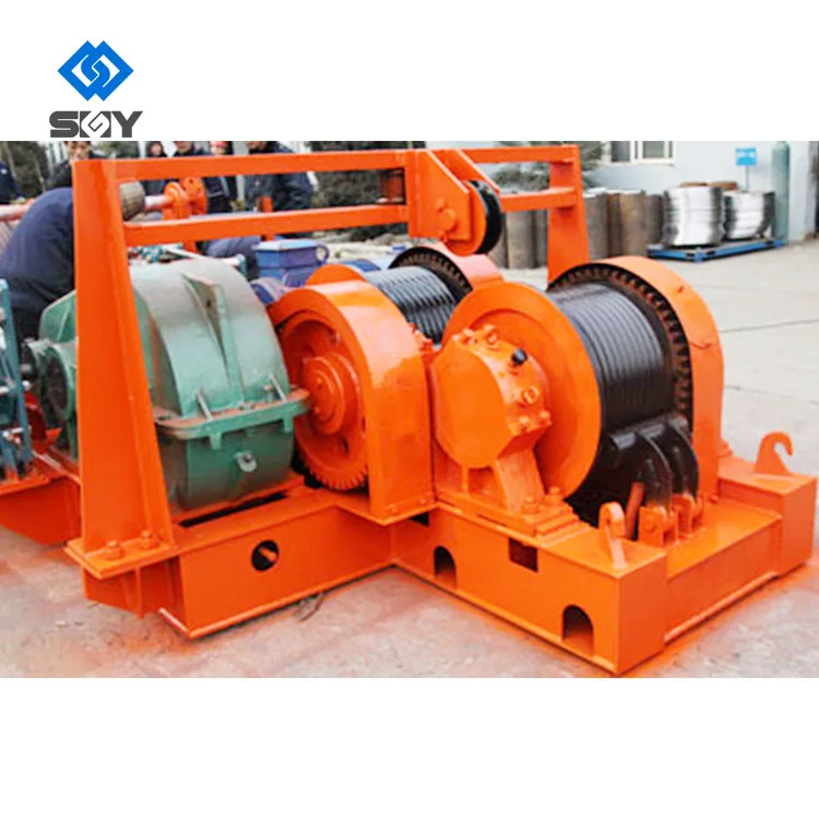 Marine 20 Tons 220v Electric Winch Cable Pulling Winches Machine For Lifting Boat