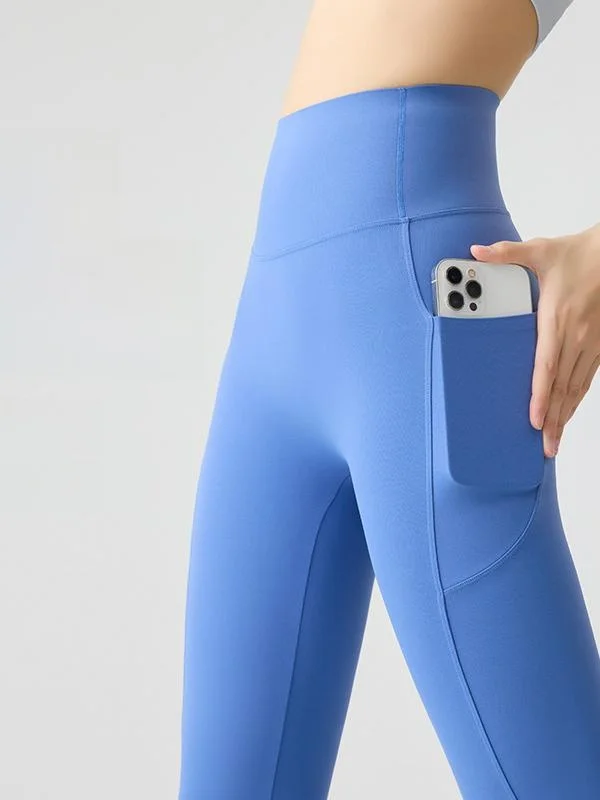 

Женские брюки для йоги, облегающие спортивные тонкие летние брюки из ледяного шелка, брюки с девятью точками, подтягивающие ягодицы