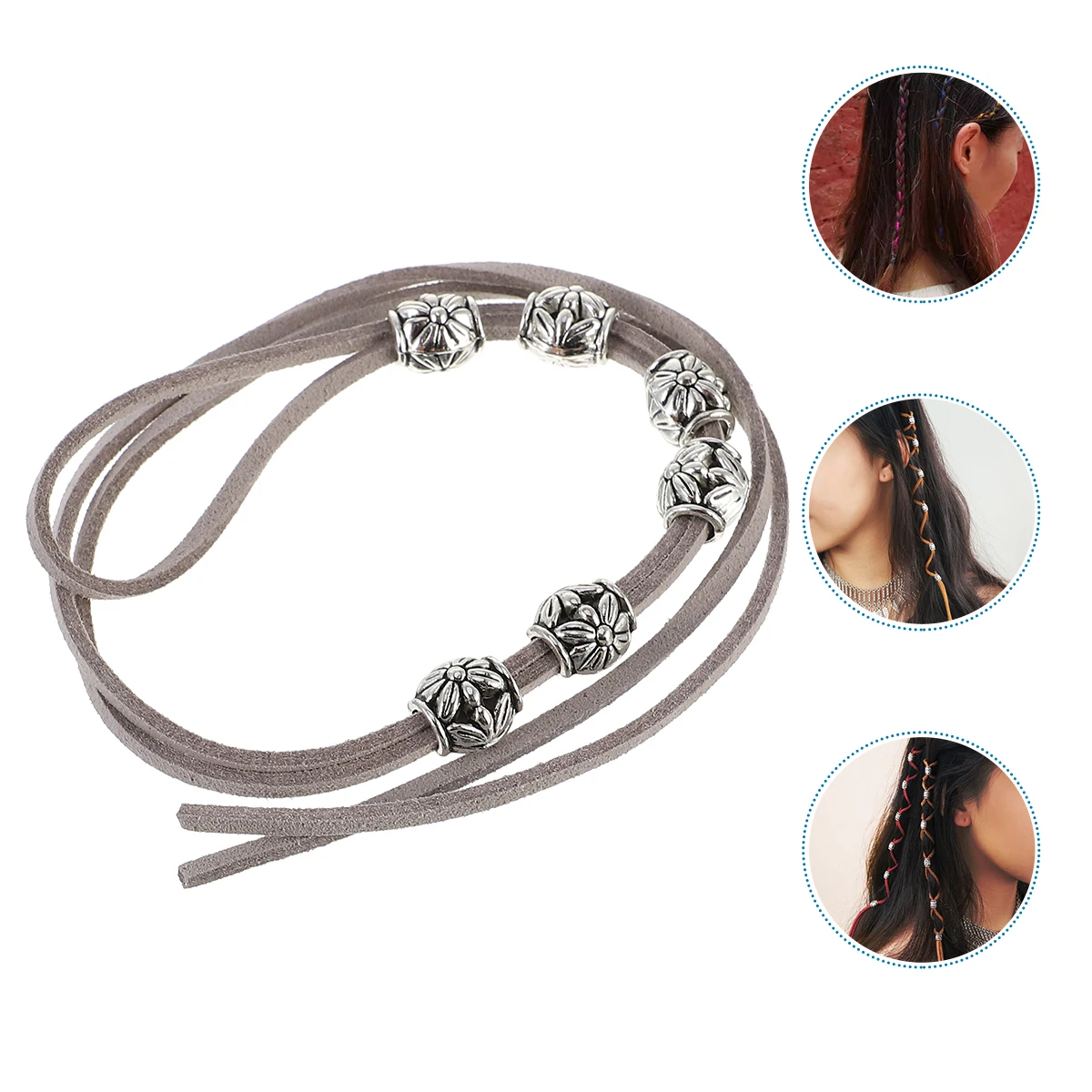 

2 шт., серая веревка из бисера, кольцо для волос «сделай сам», шнур с черепом, держатели для хвоста, B-образные завязки, инструменты для плетения, аксессуары для девочек, вечеринка на Хэллоуин