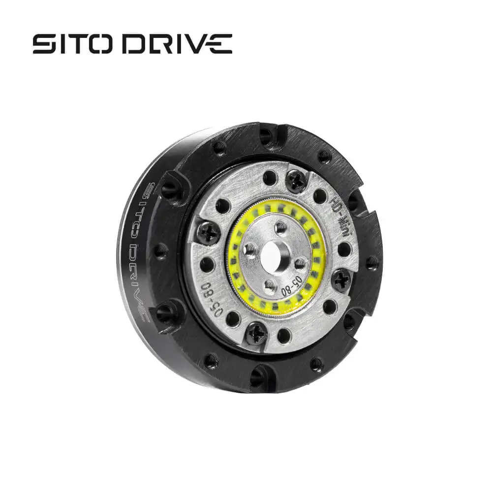 SitoDrive HD-05 Harmonic Drive Reducer Nema 11 Servo Motor 80 Ratio Horizontal Mounting High Torque Gearbox for CNC/Automation