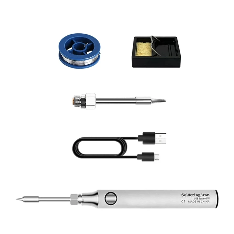 Advanced Cordless Soldering Iron Set for Precise Soldering and DIY Crafts F1CD