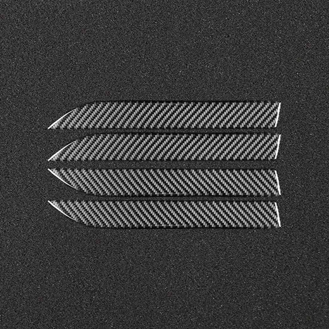 

NEW-For Tesla Model X 2014-2022 Carbon Fiber Exterior Door Handle Panel Cover Trim Car Sticker Decoration Accessories