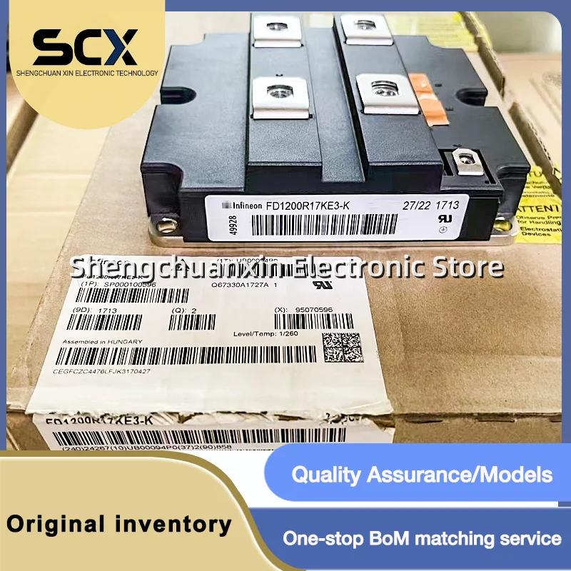 

FD1200R17KE3-K Новое точечное преимущество