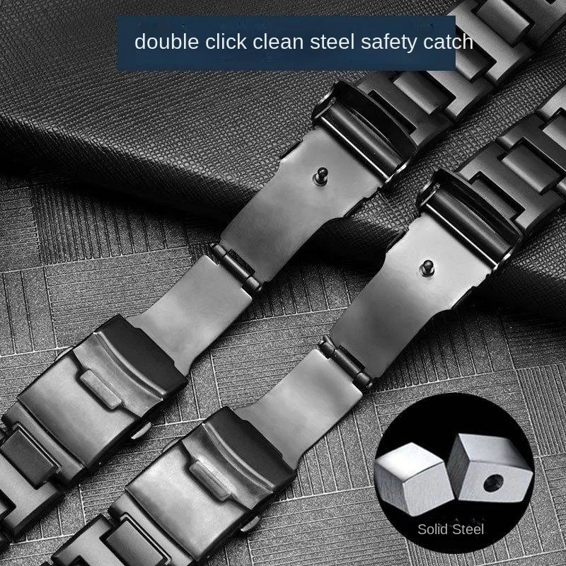 For Casio 5480 PRW-7000/7000fc Strap Light Plastic Steel Watch Strap Protrek Model Steel Composite Sport Watchband Accessories