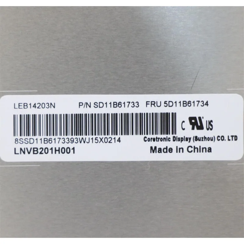 جديد/أصلي لينوفو ثينك باد T14s Gen 2 شاشة Lcd تعمل باللمس FHD IPS 500nits 5D11B61734