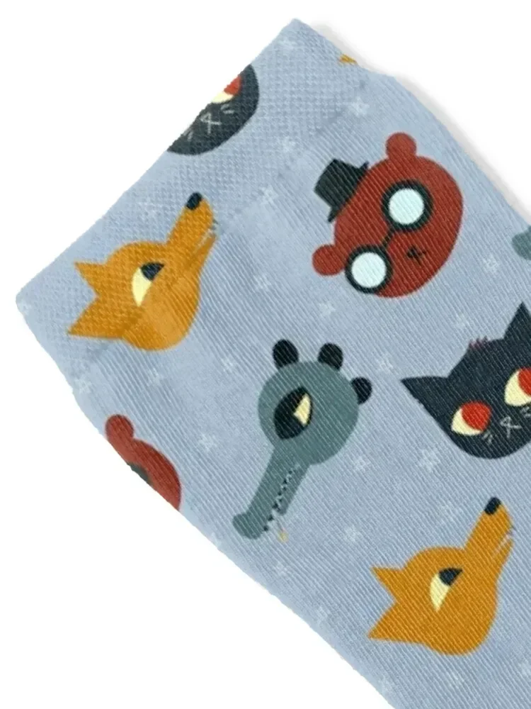 Night in the Woods - Repeat Pattern Socks hip hop essential New year's Mens Socks Women's