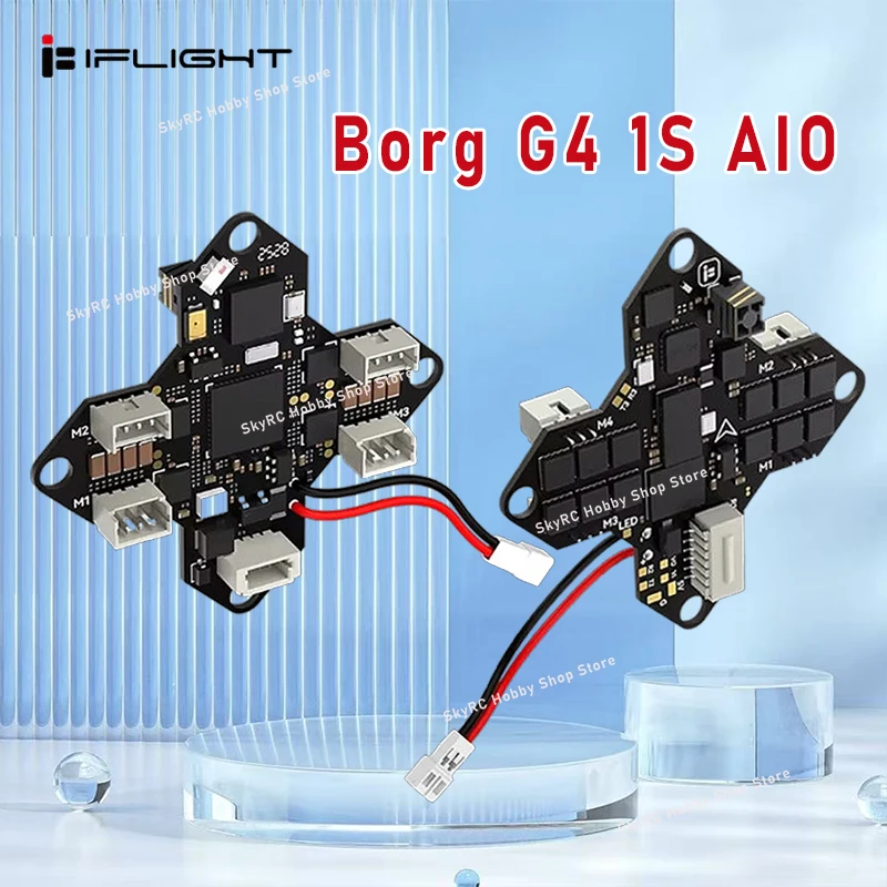 Placa integrada iFlight Borg G4 1S AIO - Receptor ELRS 2,4 GHz 65-75 mm Whoop Mini RC FPV Parte