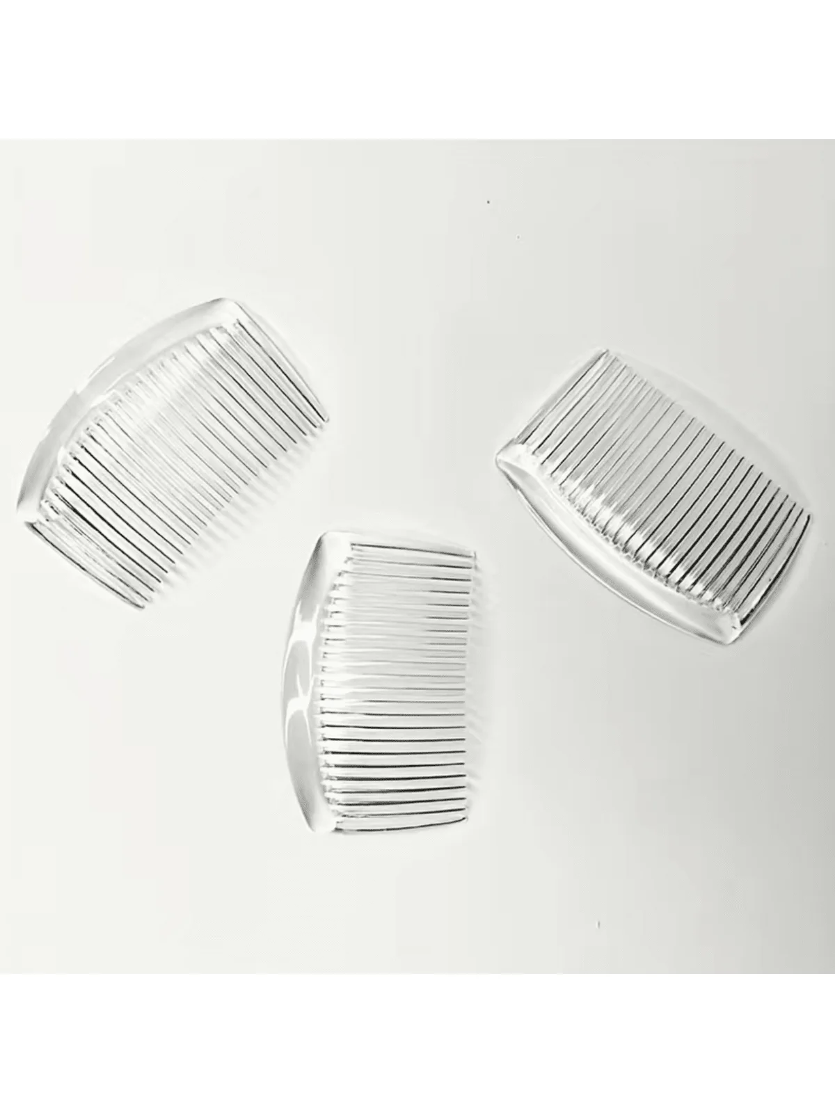 3pcs Simple 23 Teeth Hair Comb French Hair Side Comb Non Slip Hair Comb Hair Styling Accessories For Women Girls