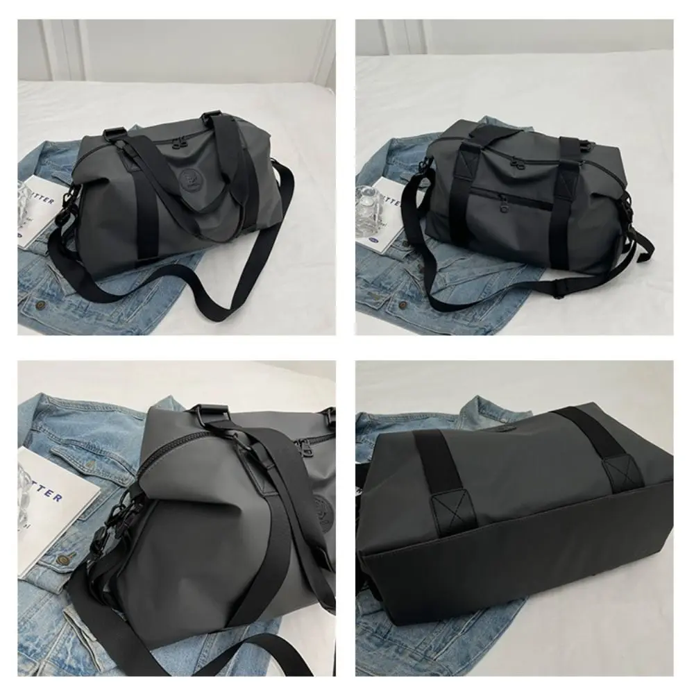 Borsa da fitness sportiva di grande capacità Borsa da viaggio leggera impermeabile Borsone Borsa da palestra a tracolla Sport all'aria aperta