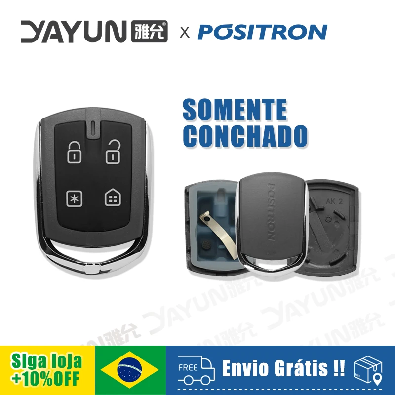 YAYUN Remote Control Ex Fx Px Series PST Alarm Automotivo New and Old Flex Line  293 300 330 360 Shell Only For Brazil Positron