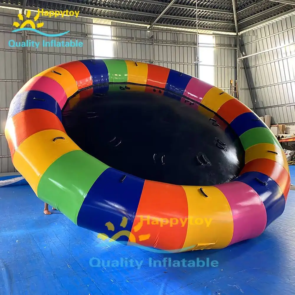 다채로운 UFO 토성 자이로 플로팅 워터 게임 스포츠 장난감 풍선 풍선