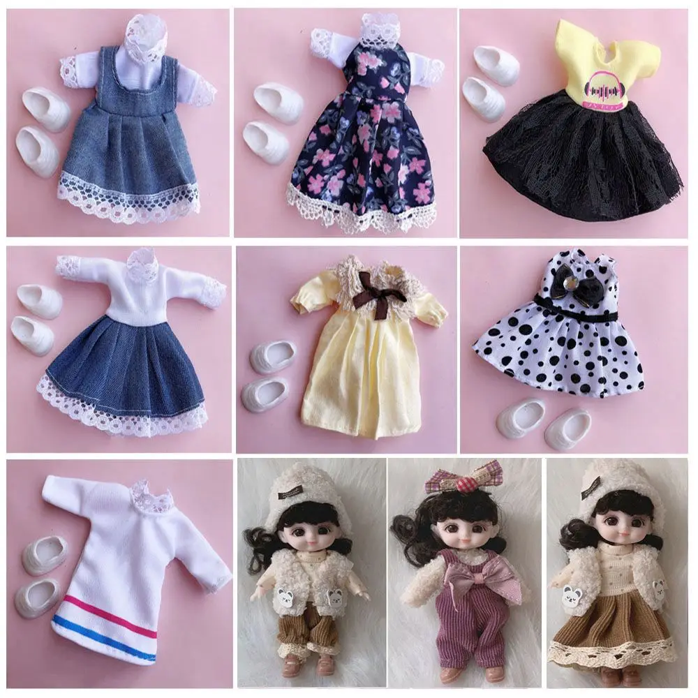Fashion For Ob11 Gsc Obitsu 11 Ob11 Beautiful Doll Outfit 16~17cm Dolls Dresses Animal Doll Suit Doll Clothes