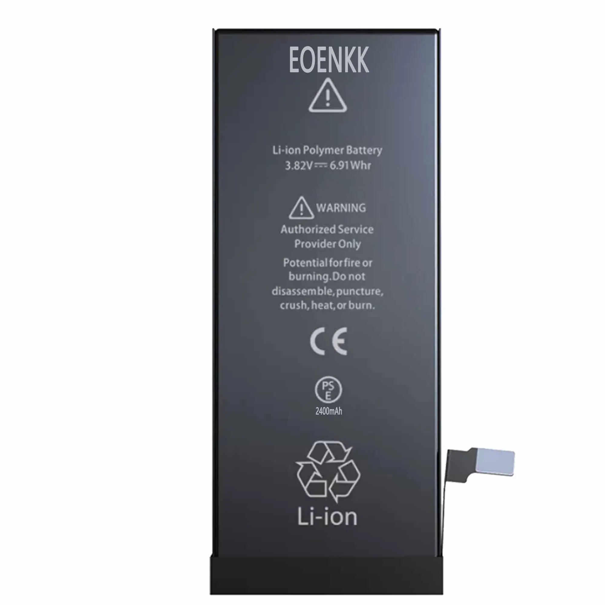 EOENKK-Batería de 2400MAH para Apple IPHONE 7/ 7G/8G, pieza de reparación, repuesto de alta capacidad, batería de teléfono