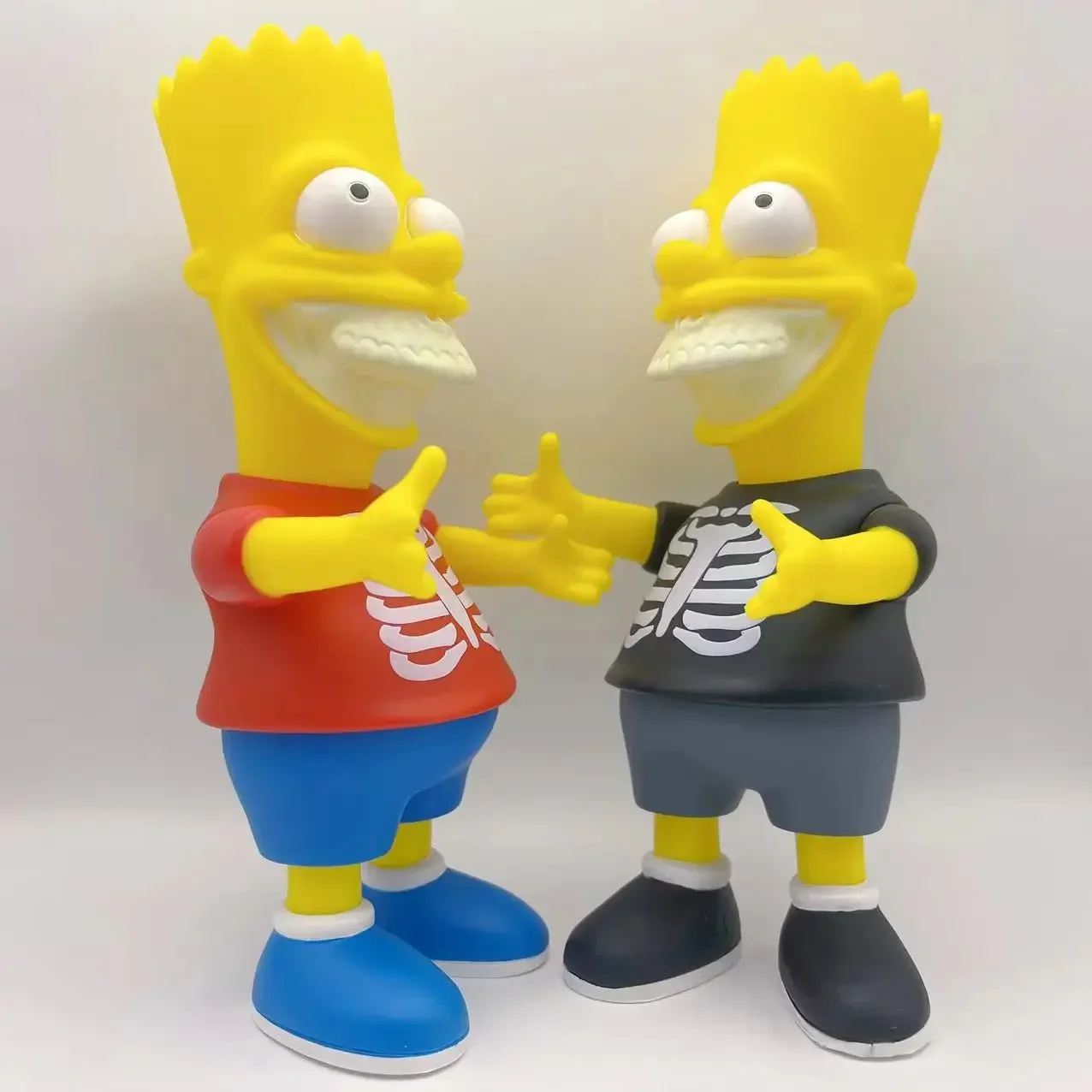 Simpson The Simpsons and Their Ashen Halloween Desktop Ornaments Are Trendy, Playing with Night Light Figurines and Doll Models