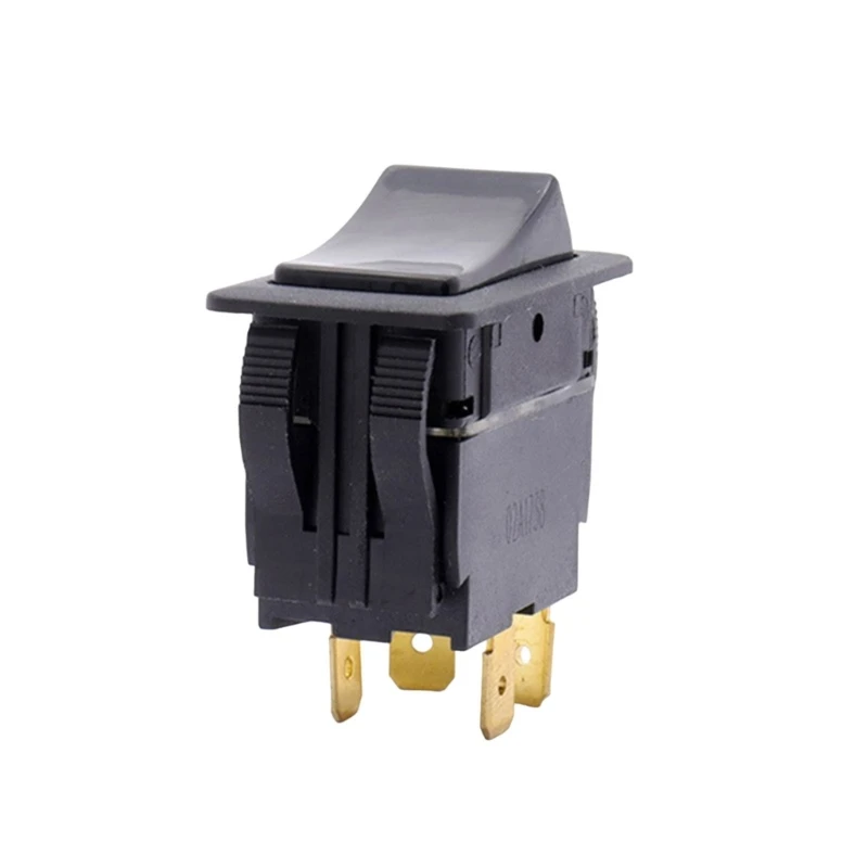 Convenient HY60E Switches 4 Pin Switches Electrical Equipment Toggle Switches 4 Pin 110-250V Switches Boat Type Switches