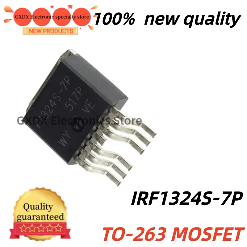 5-10-30pcs/lot 100% New Quality IRF1324S-7P F1324S-7P High-power, low-internal-resistance MOSFET TO-263 In Stock