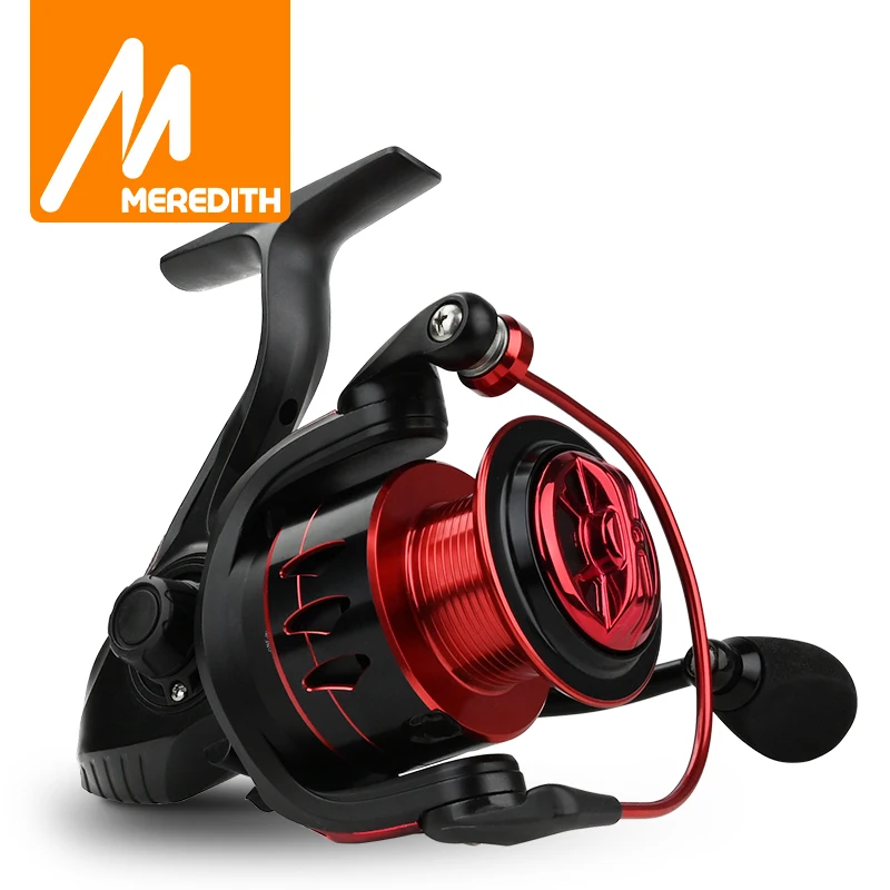 

MEREDITH TAURUS Series 5.2:1 One Way Clutch System Low Profile Spinning Reel 7+1 Ball Bearings Max Drag 6.5KG Carp Fishing Reel