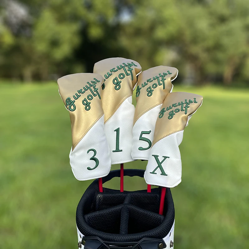 Golf Headcovers, Secure Closure for Driver & Putter, Unisex Universal Club Protection