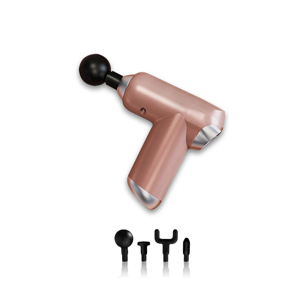 

Массажер для фасции, ЖК-дисплей, ручной массаж мышц, фитнес-релаксация, золото